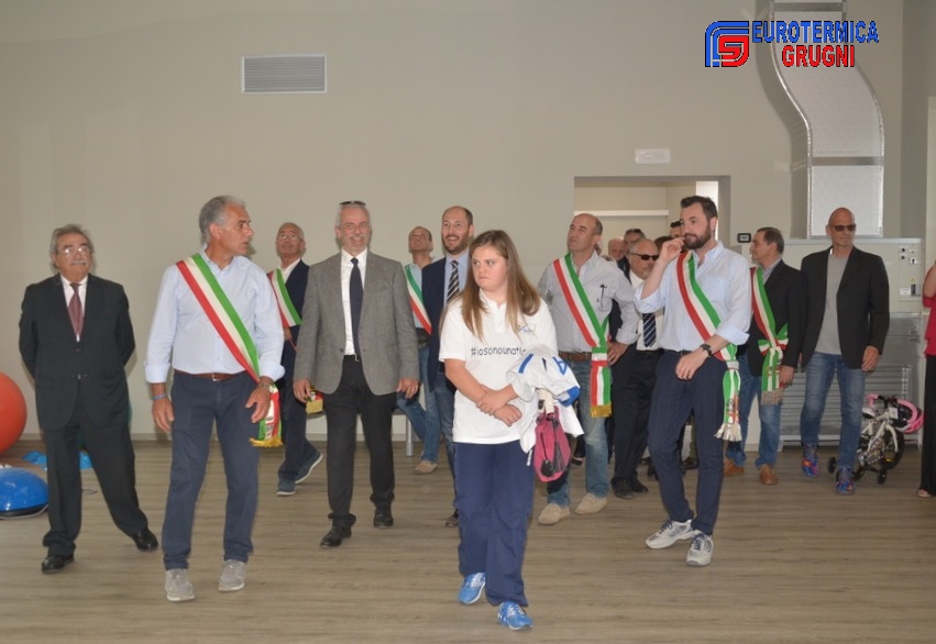 Team Equa inaugurazione Gruppo termoventilante canali PAL